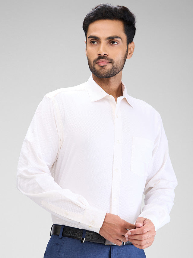 Park Avenue White Formal Shirt