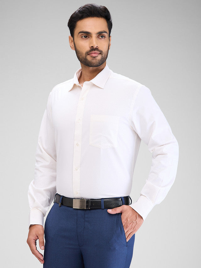 Park Avenue White Formal Shirt