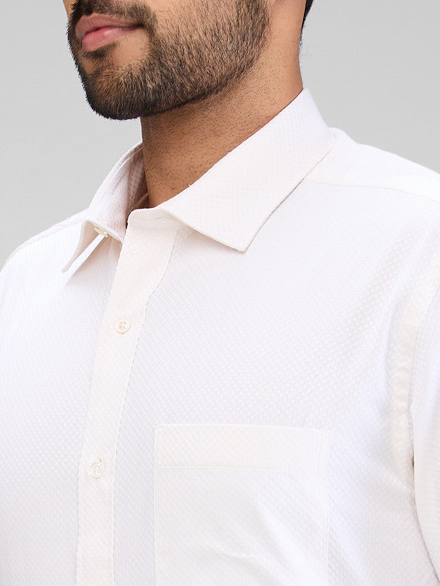 Park Avenue White Formal Shirt