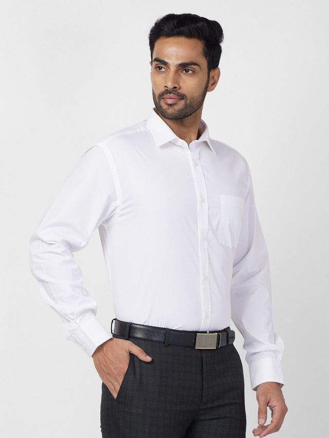 Park Avenue White Formal Shirt