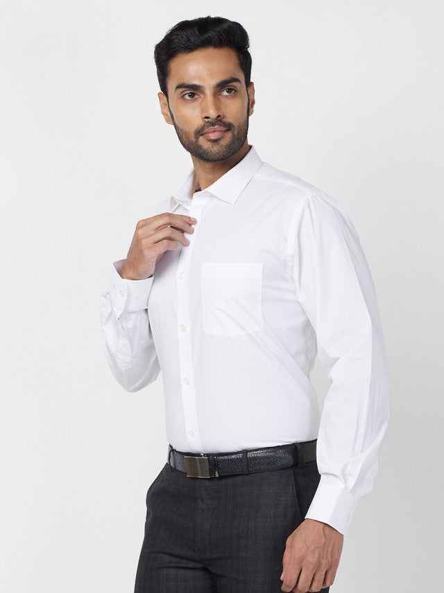 Park Avenue White Formal Shirt