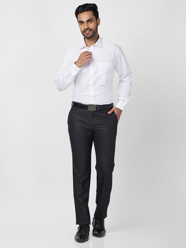 Park Avenue White Formal Shirt