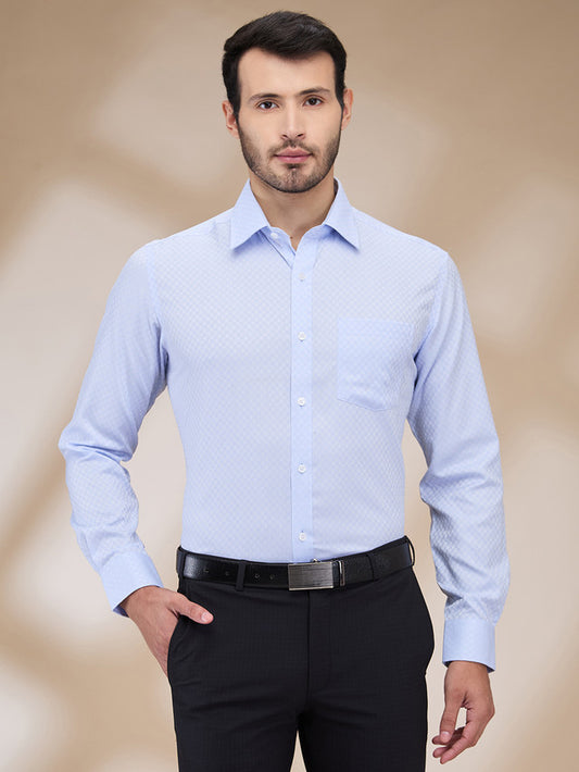 Park Avenue Blue Formal Shirt