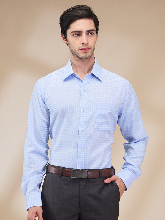 Park Avenue Blue Formal Shirt