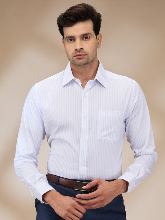 Park Avenue White Formal Shirt