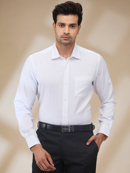 Park Avenue White Formal Shirt