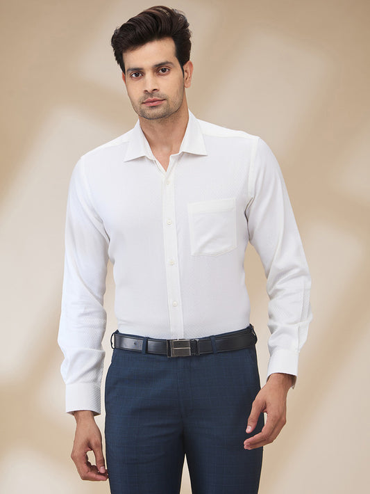 Park Avenue Yellow Formal Shirt