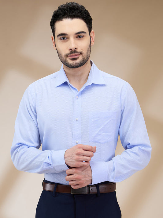 Park Avenue Blue Formal Shirt