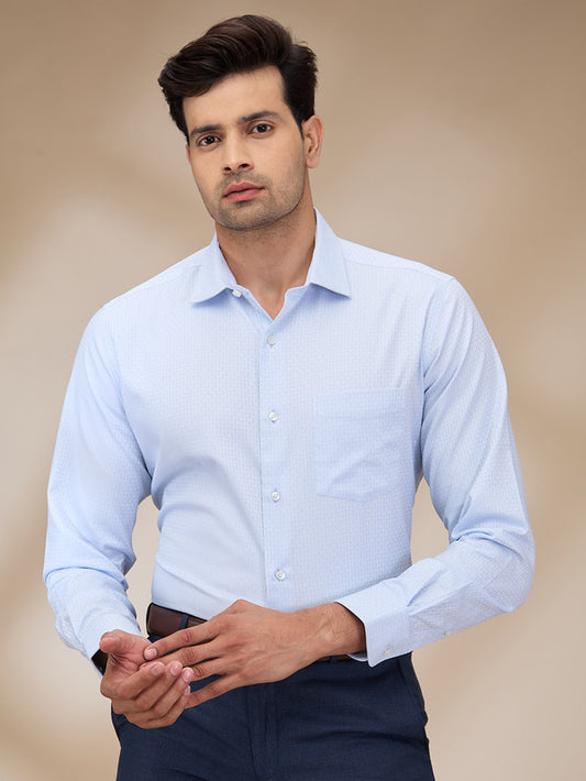 Park Avenue Blue Formal Shirt