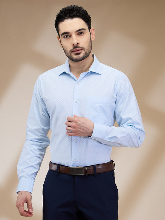 Park Avenue Blue Formal Shirt