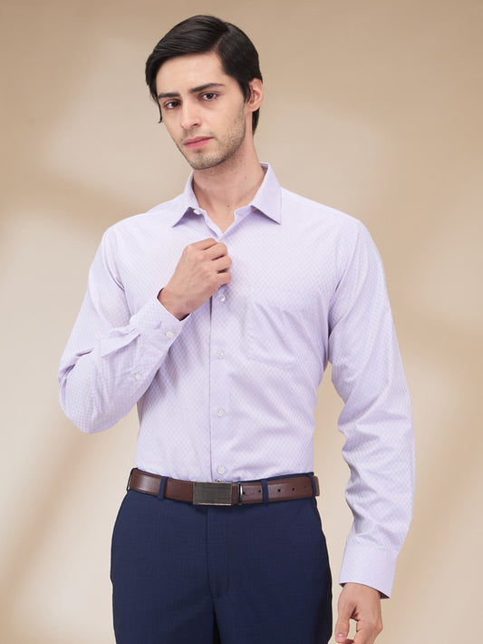 Park Avenue Purple Formal Shirt