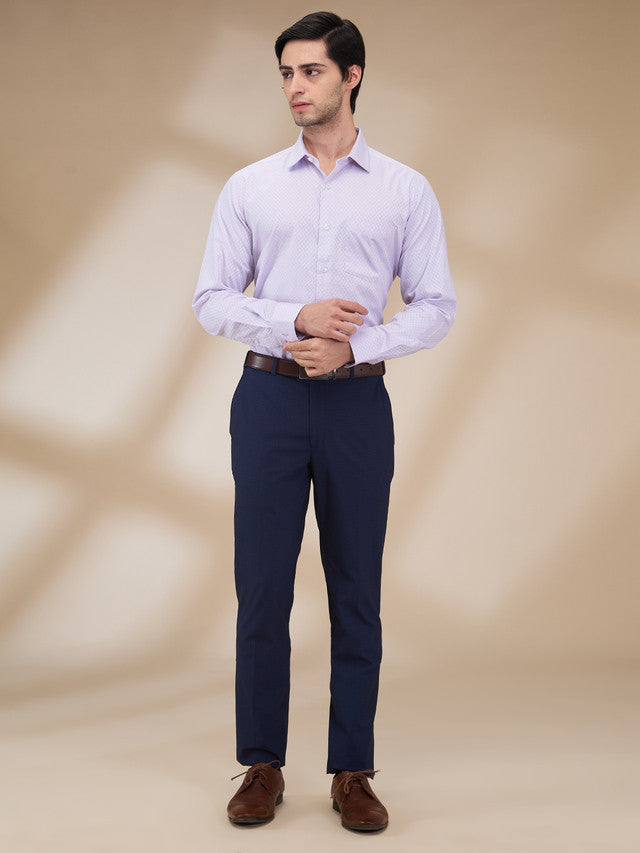 Park Avenue Purple Formal Shirt