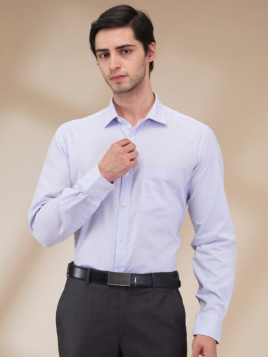 Park Avenue Purple Formal Shirt