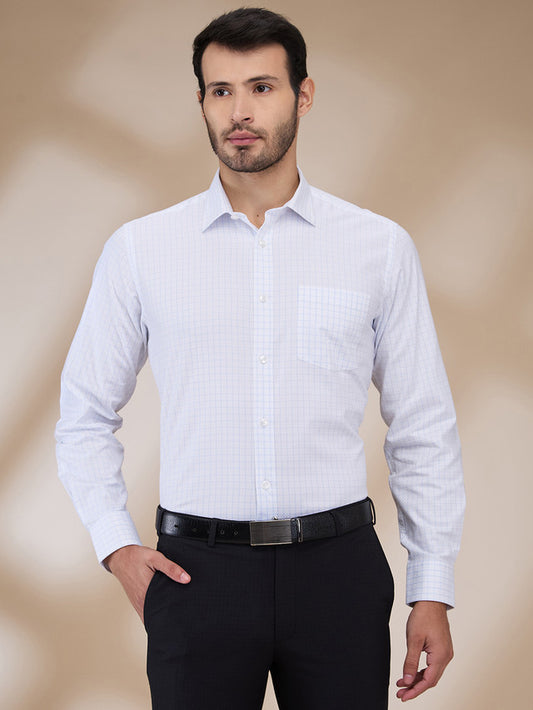 Park Avenue Blue Formal Shirt