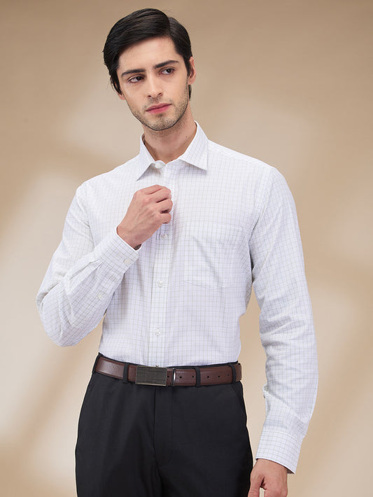 Park Avenue Green Formal Shirt