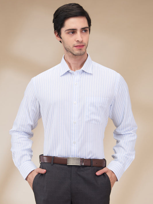 Park Avenue Blue Formal Shirt