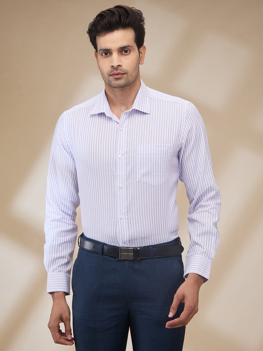 Park Avenue Purple Formal Shirt