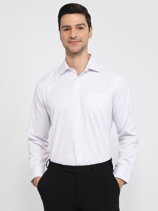 Park Avenue Purple Formal Shirt