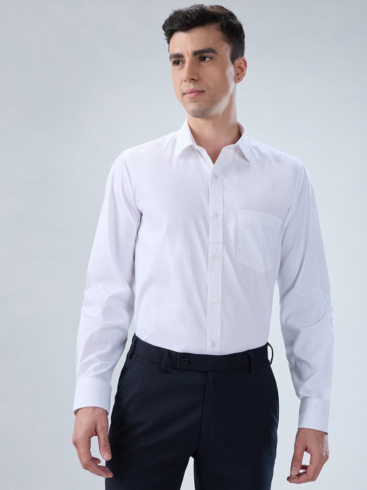 Park Avenue White Formal Shirt