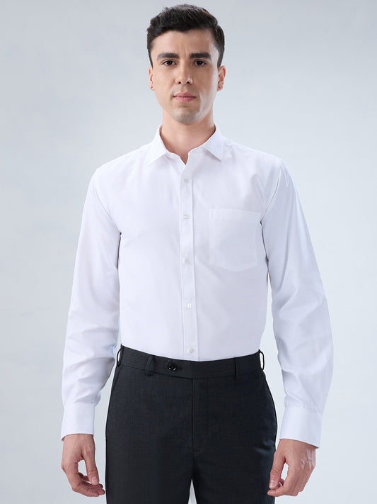 Park Avenue White Formal Shirt