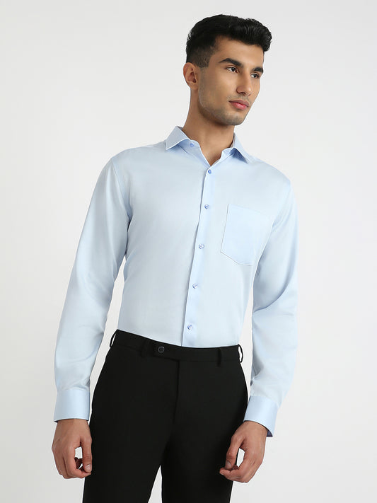 Park Avenue Blue Formal Shirt