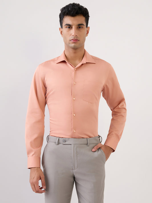 Park Avenue Orange Formal Shirt