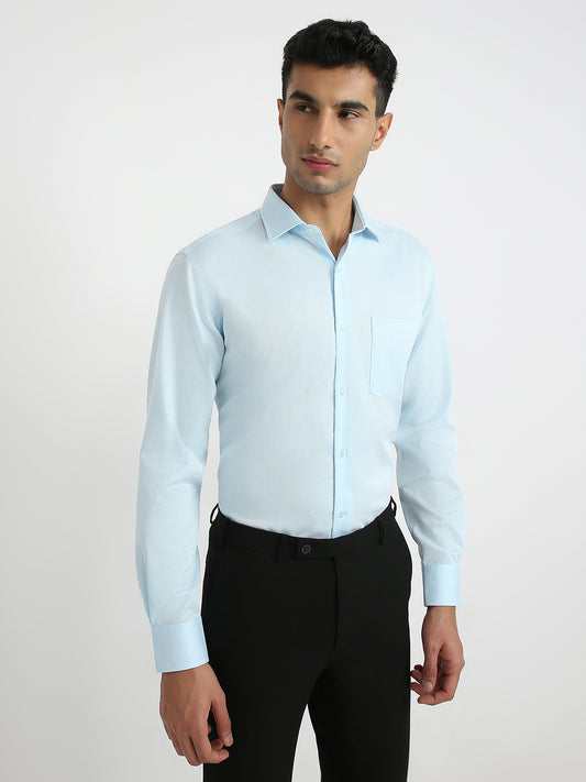 Park Avenue Blue Formal Shirt