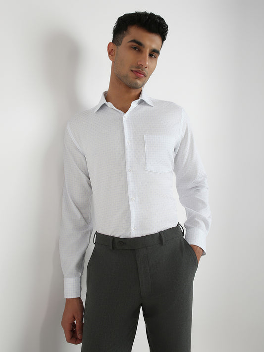 Park Avenue Blue Formal Shirt