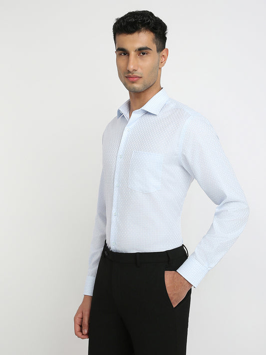 Park Avenue Blue Formal Shirt