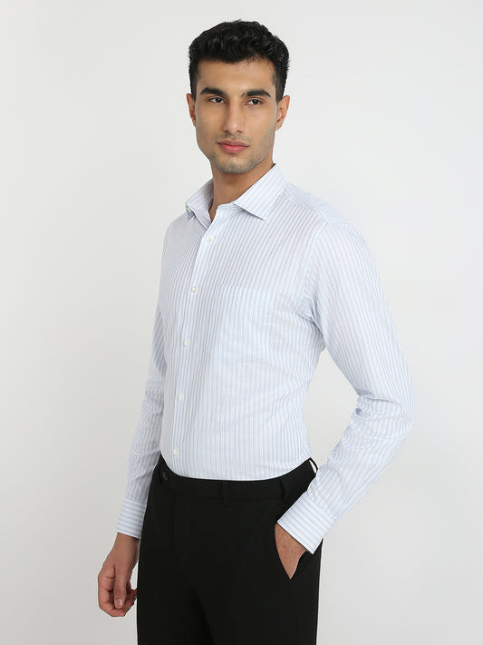 Park Avenue Blue Formal Shirt