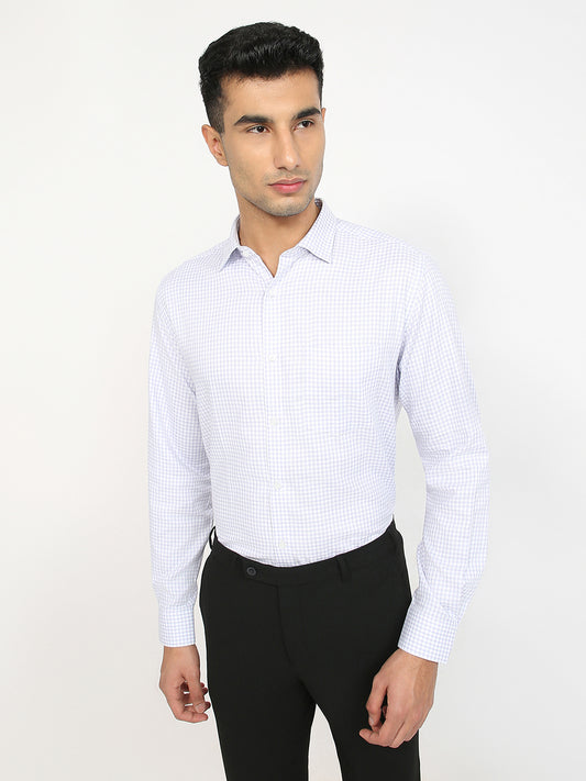Park Avenue Purple Formal Shirt