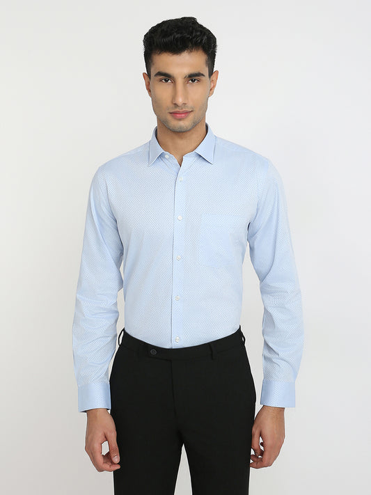 Park Avenue Blue Formal Shirt