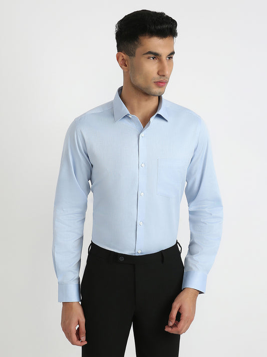 Park Avenue Blue Formal Shirt