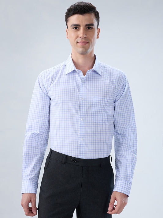 Park Avenue Blue Formal Shirt