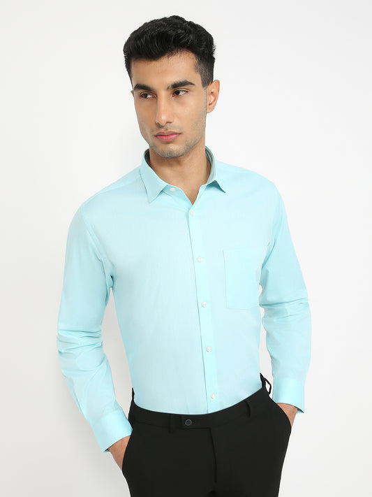 Park Avenue Blue Formal Shirt