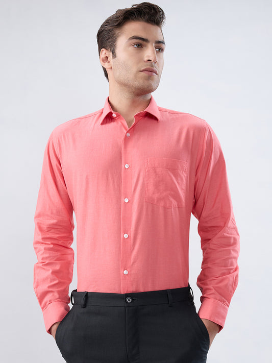 Park Avenue Red Formal Shirt