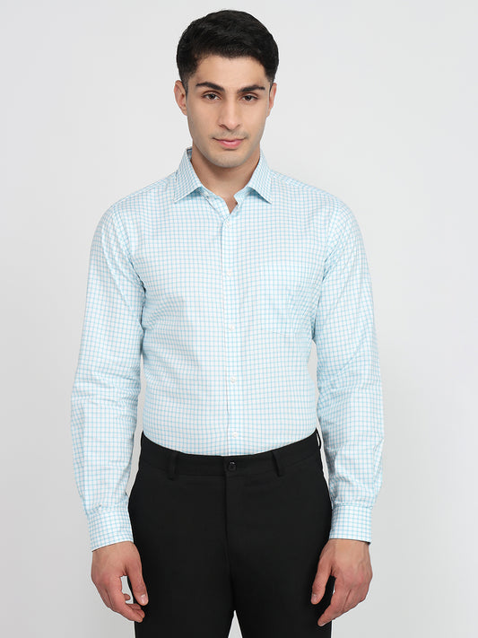 Park Avenue Blue Formal Shirt