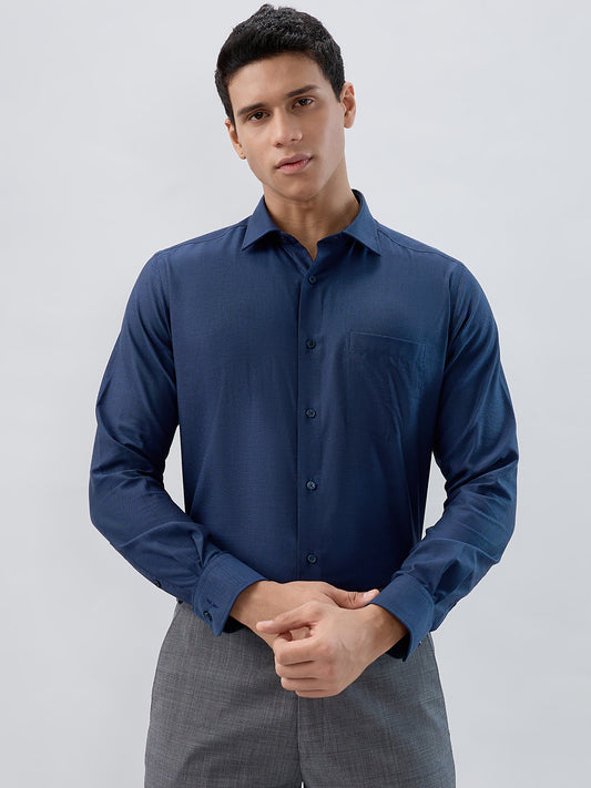 Park Avenue Blue Formal Shirt