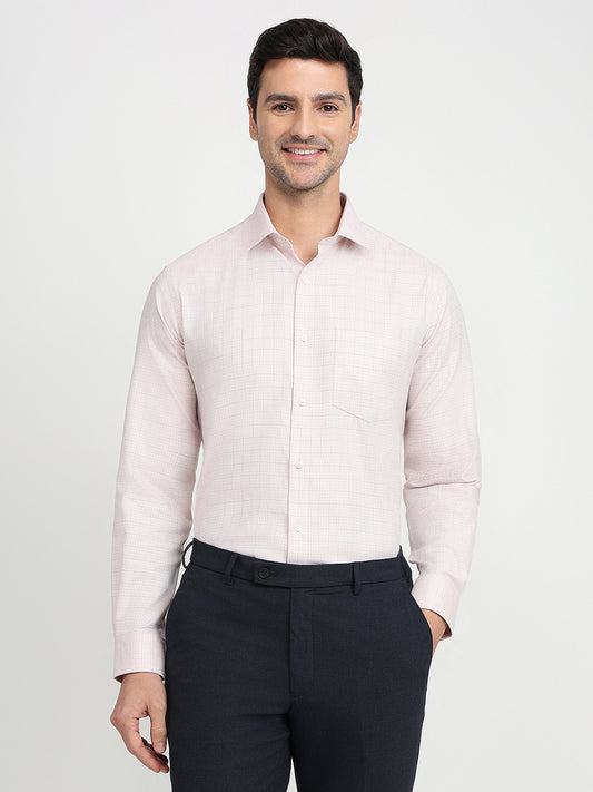 Park Avenue Orange Formal Shirt 