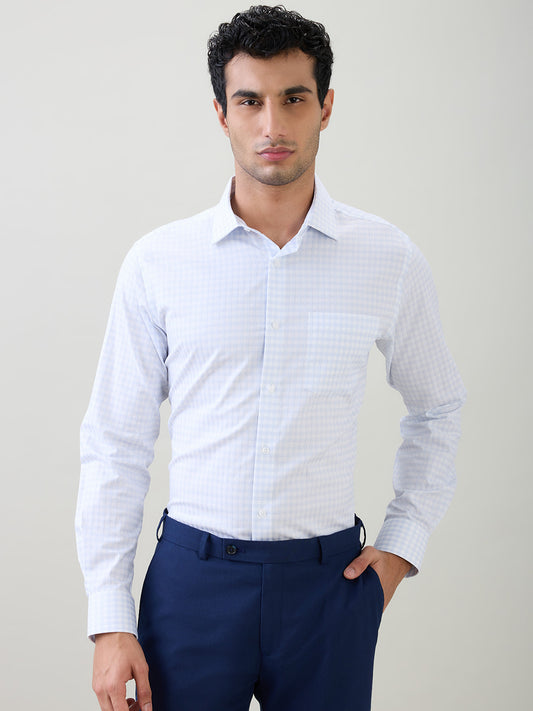 Park Avenue Blue Formal Shirt 