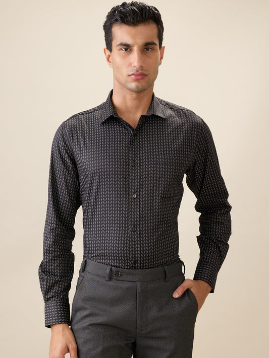 Park Avenue Black Shirt 