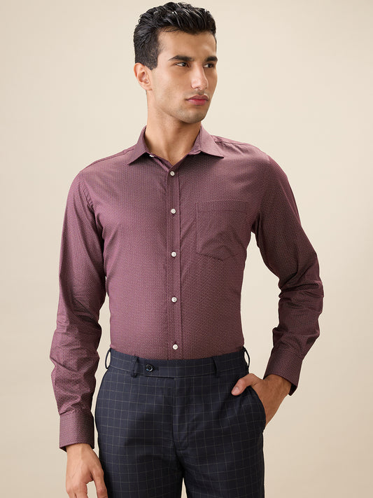 Park Avenue Maroon Shirt 