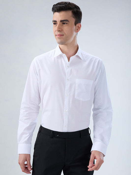 Park Avenue White Formal Shirt