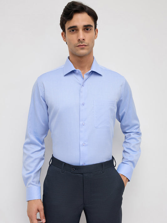 Park Avenue Blue Formal Shirt