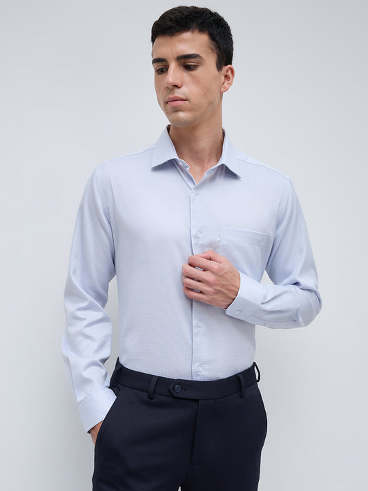 Park Avenue Grey Formal Shirt