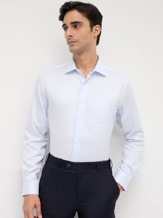Park Avenue Blue Formal Shirt