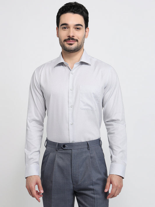 Park Avenue Grey Formal Shirt