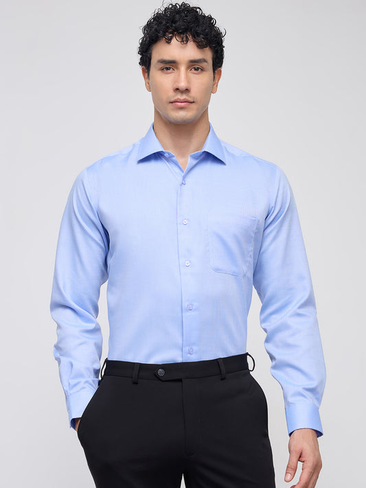 Park Avenue Blue Formal Shirt