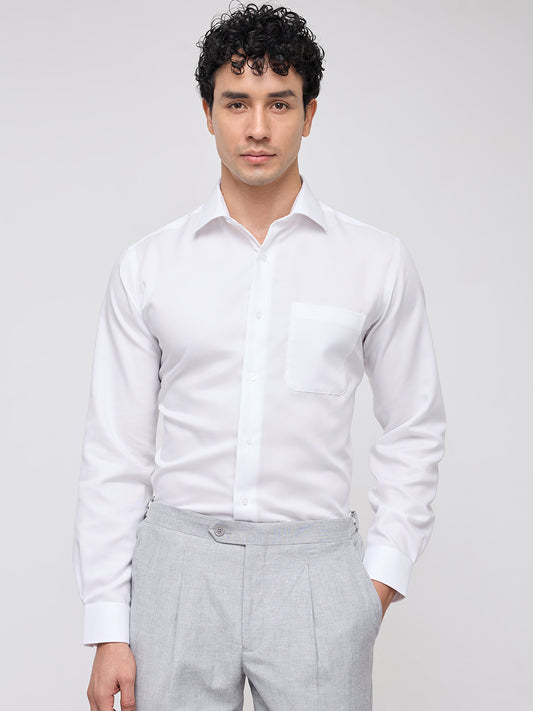 Park Avenue White Formal Shirt
