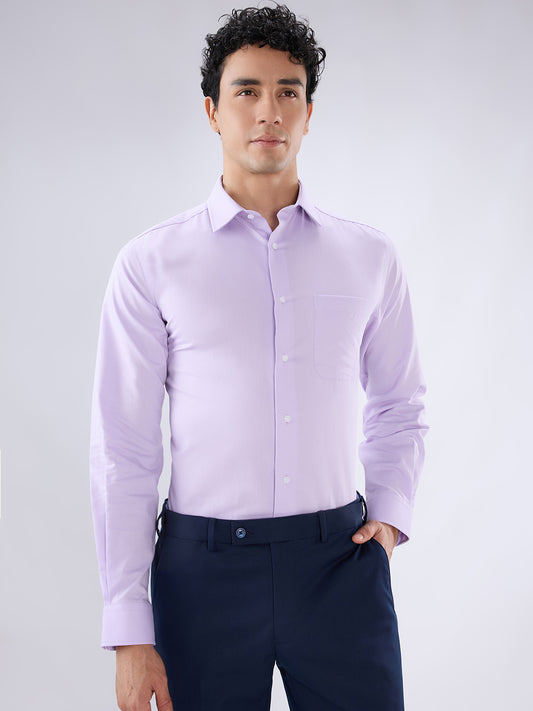 Park Avenue Purple Formal Shirt